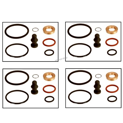 4x Dichtungssatz Einspritzdüsen Injektor fü VW GOLF 4/5/PLUS JETTA 3 LUPO 700155