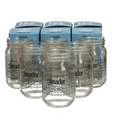 Jimador Mason Drinking Cocktail Jars 14floz set of 6