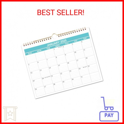 Calendar 2025-2026 - Wall Calendar Runs from Jan 2025 to Jun 2026-18 Monthly Cal