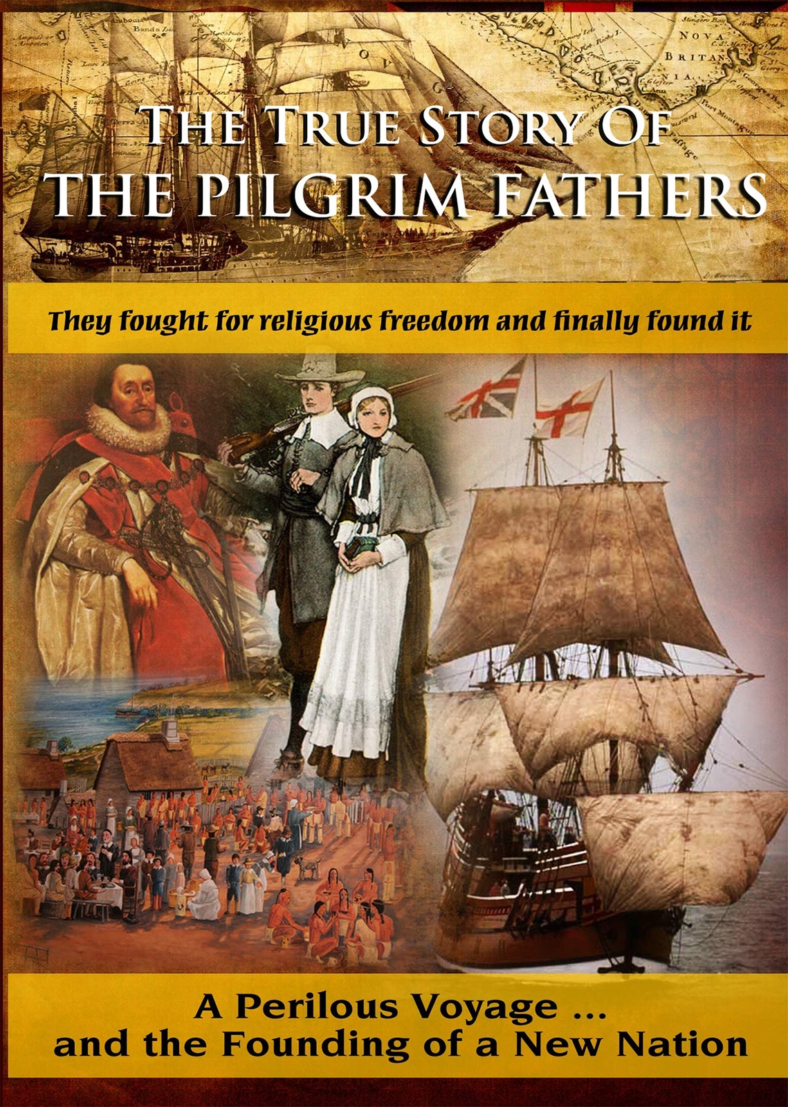 The True Story of The Pilgrim Fathers (DVD)