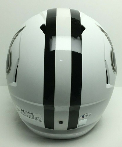 Drew Brees Signed F/S Flat White Saints Helmet "NFL All Time Passing Leader" BAS - Picture 9 of 10