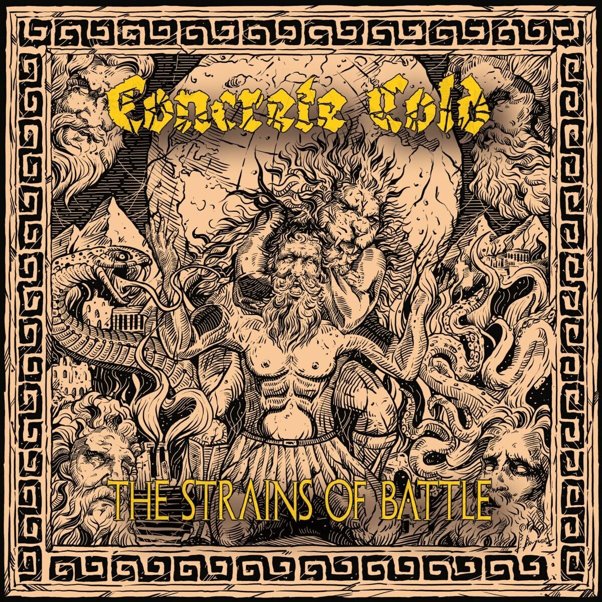 Concrete Cold The Strains of Battle (Jewel Case) (CD)