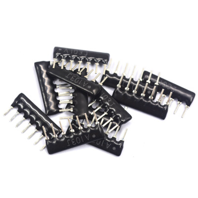 7 Pin block 7P array resistance 1K 4.7K 10K 5.1K 20K A103J 102 203 472 512