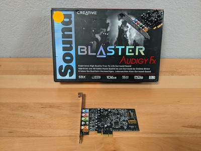 Creative Sound Blaster Audigy Fx Sb1570 Pcie 5 1 Sound Card Sbx Pro Studio Ebay