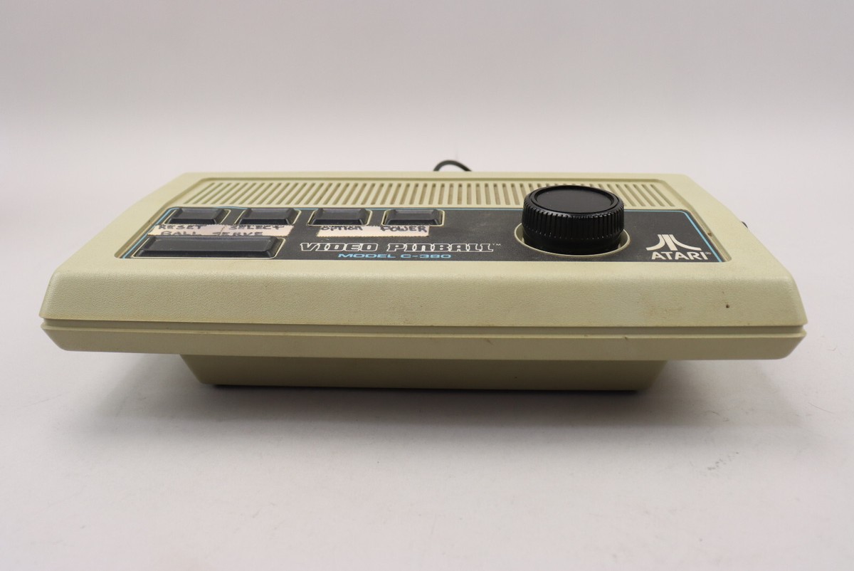 Atari Video Pinball Game Console Model C-380 w/Box No Power