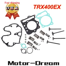 Cylinder Intake Exhaust Valve Kit for Honda TRX400EX Sportrax 400 2X4 1999-2008
