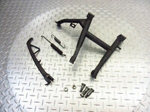 1989 88-97 Kawasaki ZX600 ZX600C OEM Main Centerstand Kick Side Stand Props Lot
