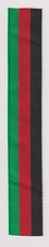 Afghan Medal Communist era ribbon black green red for medals