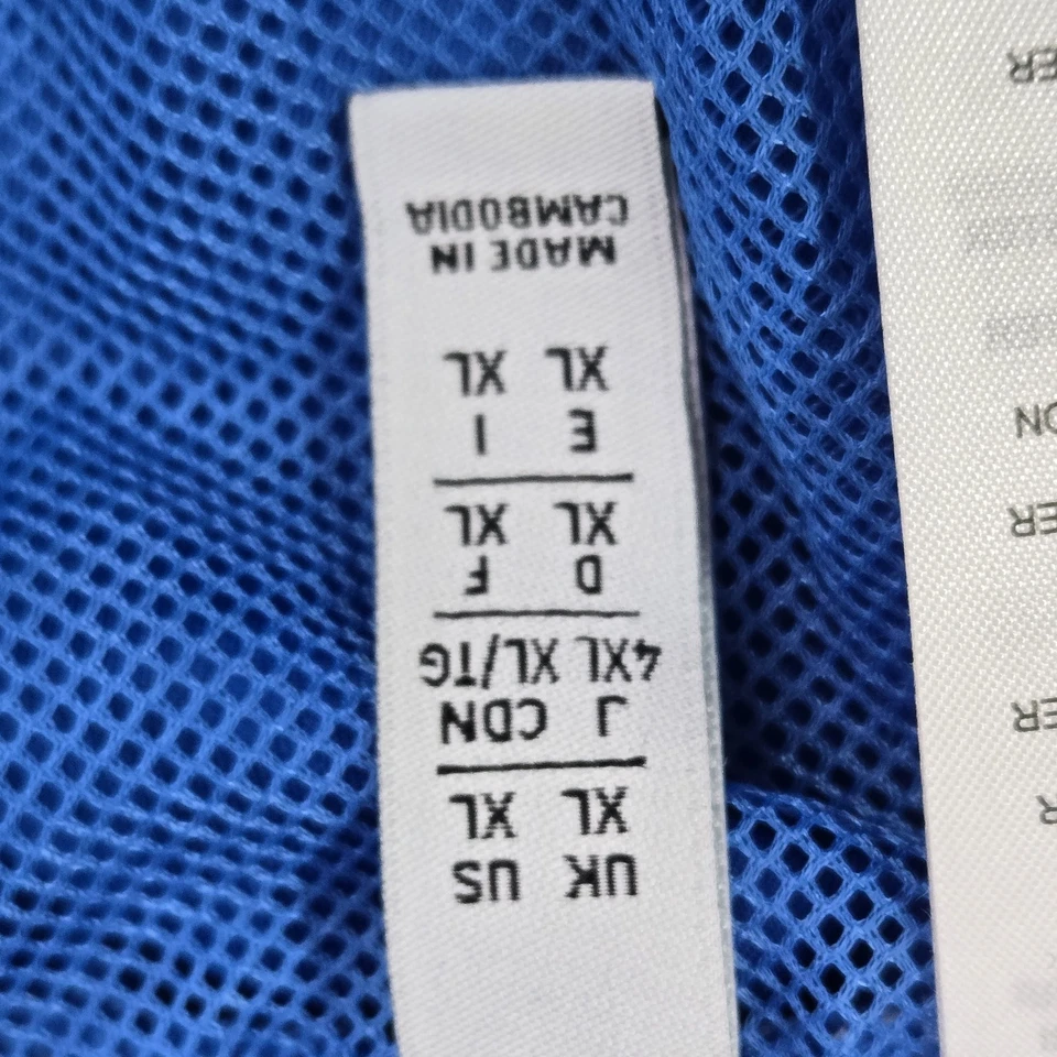 Adidas мужчин купальный костюм шорты XL синий футбол сундуки логотип трилистник геометрический карман - Изображение 4 из 4