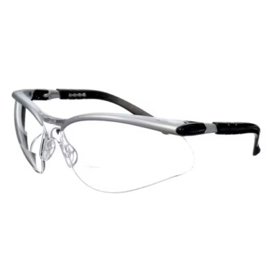 3M BX 11376 +2.5 BiFocal Readers Clear Anti Fog Protective Safety Glasses