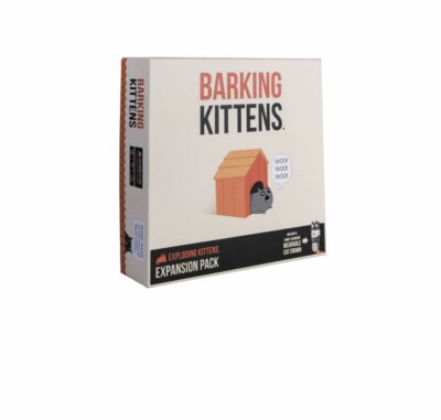 BARKING KITTENS New Expansion For Exploding Kittens Card Game