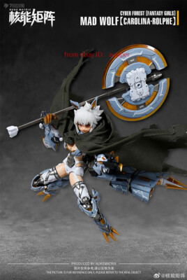 Nuke Matrix Cf06 Cyber Forest Fantasy Girl Mad Wolf Carolina