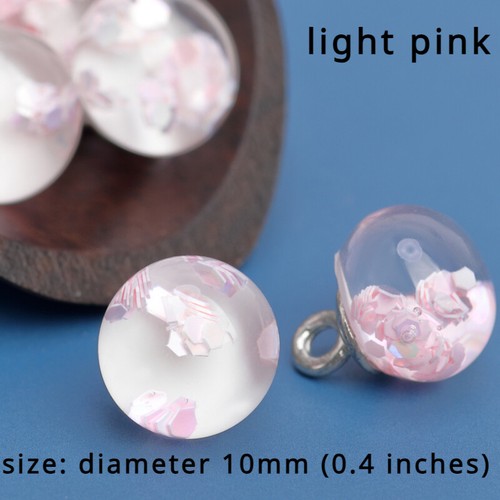 10pcs Resin Clear Frog Buttons Sequins Material for Tang Suit Hanfu Decor Retro - Picture 12 of 24