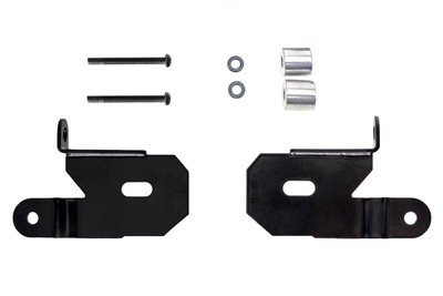 KC HiLiTES A-Pillar/Windshield Mount Bracket Set Fits 18-24 Jeep Wrangler JL/JT
