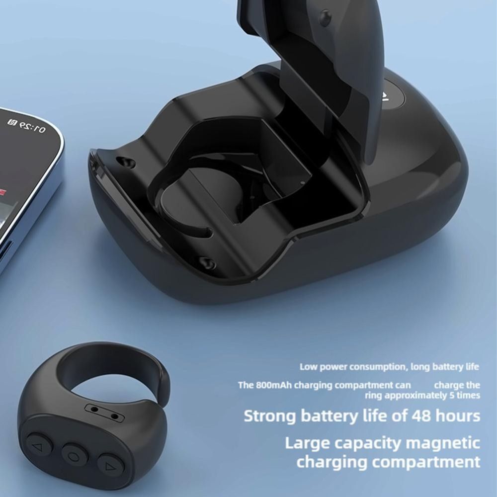 Ferngesteuerter Telefon Ring - Automatischer Scroll-Clicker Für Smartphone & Tablet