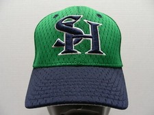 SH LOGO with LEPRECHAN on Back - XS Kids Size Stretch Fit Baseball Cap Hat 