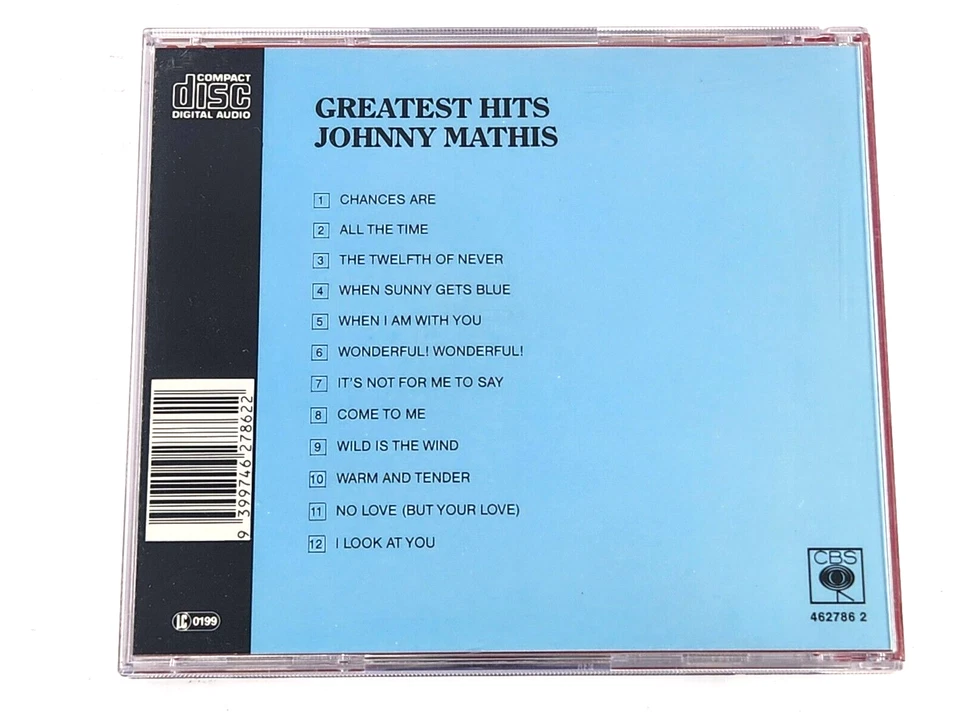Johnny Mathis – Johnny's Greatest Hits CD - Image 3 of 3
