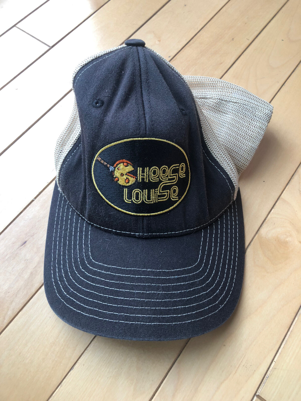 Cheese Louise Snapback Hat Portland Maine Mesh Baseba… Gem