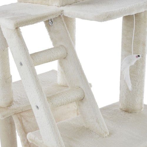 Zoomies Cat Scratching Post Tree 150cm - Picture 5 of 5