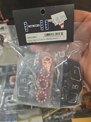 Hot Racing Triple Bearing Support Steering Blocks for Arrma 1/5 (AFE21M01)