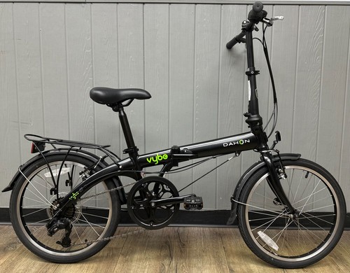 Dahon Vybe D7 Folding Bicycle - Black, 20"