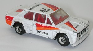 matchbox fiat abarth 1982