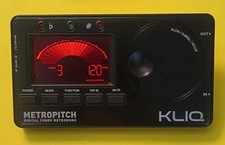 KLIQ MetroPitch Metronome Tuner for All Instruments with Guitar Bass Free Ship