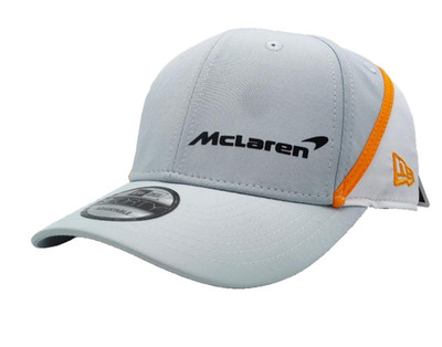 McLaren F1 Racing Cloud Gray/Offset Logo/White sidewalls. Factory 2nd.