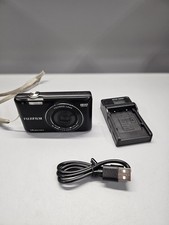 Fujifilm FinePix JX520 14MP Digital Camera Black Tested Charger