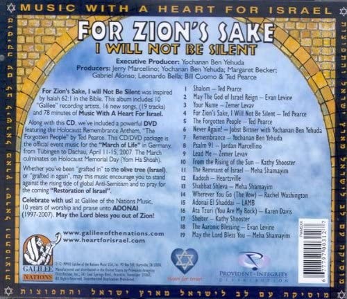 Jimi Hendrix For Zion's Sake I Will Not Be Silent (CD) - Picture 2 of 2