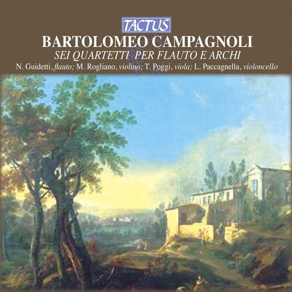 Audio Cd - Bartolomeo Campagnoli - 6 Quartetti Per Flauto Ed Archi - Tactus -D--image