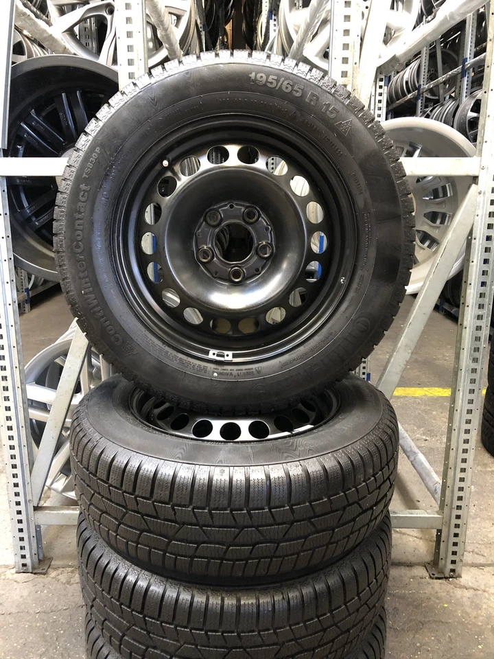 4x Original Mercedes-Benz Winterräder 195/65 R15 91T - für A-Klasse W176 133 - Bild 2 von 3