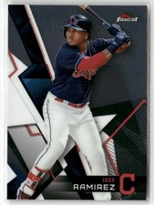 2018 FINEST #27 JOSE RAMIREZ CLEVELAND INDIANS