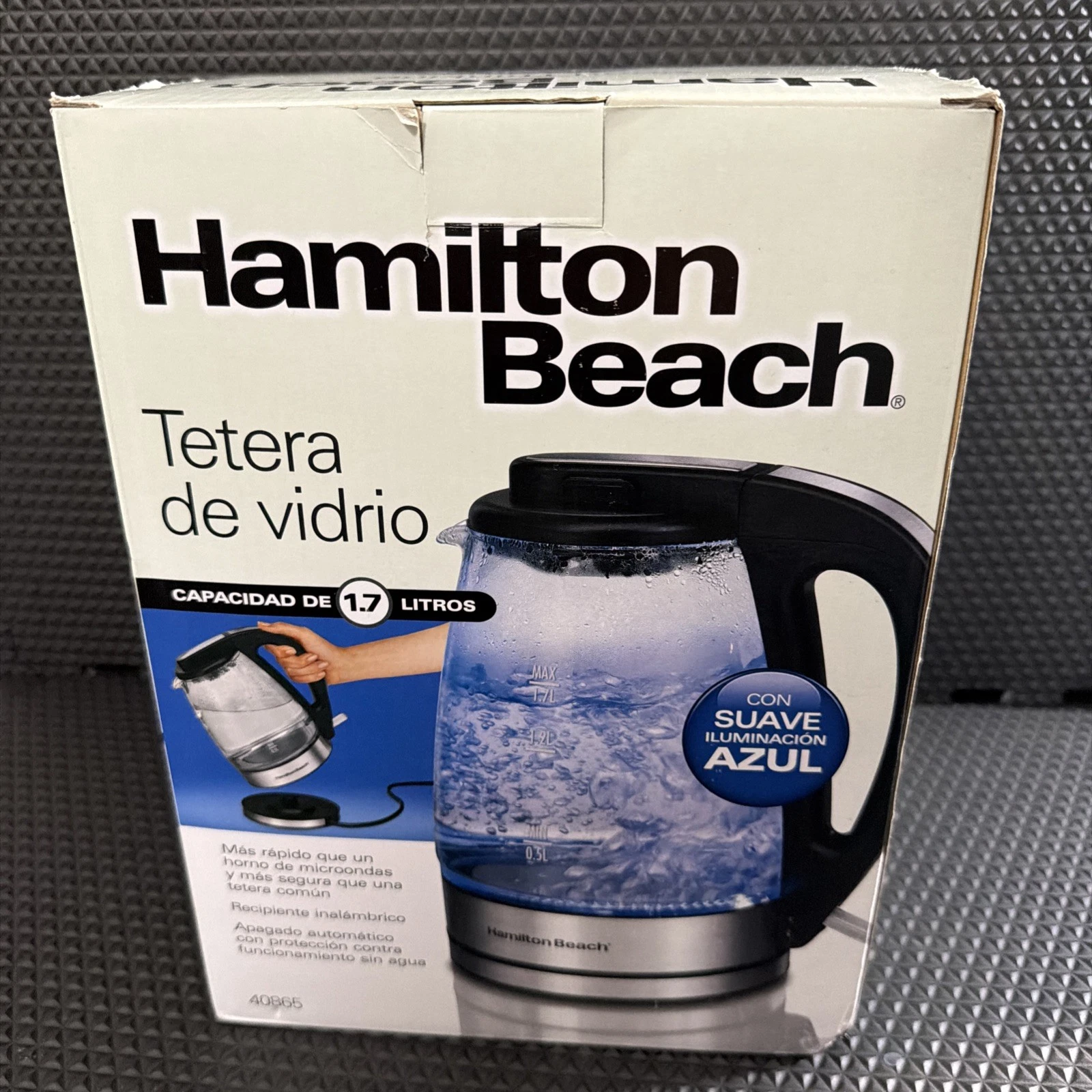 Hamilton Beach Kettle Stainless Steel 40865