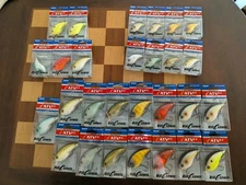 Lot 28x BILL LEWIS ATV 1.0/1.5/2.5 All Terrain Crankbaits Squarebill NEW