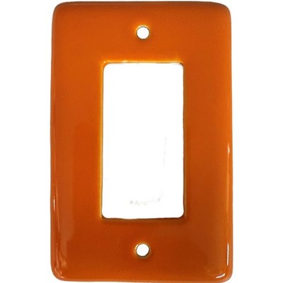 TalaMex Mexican Ceramic Wall Plate GFI/Rocker Yellow Switch Plate