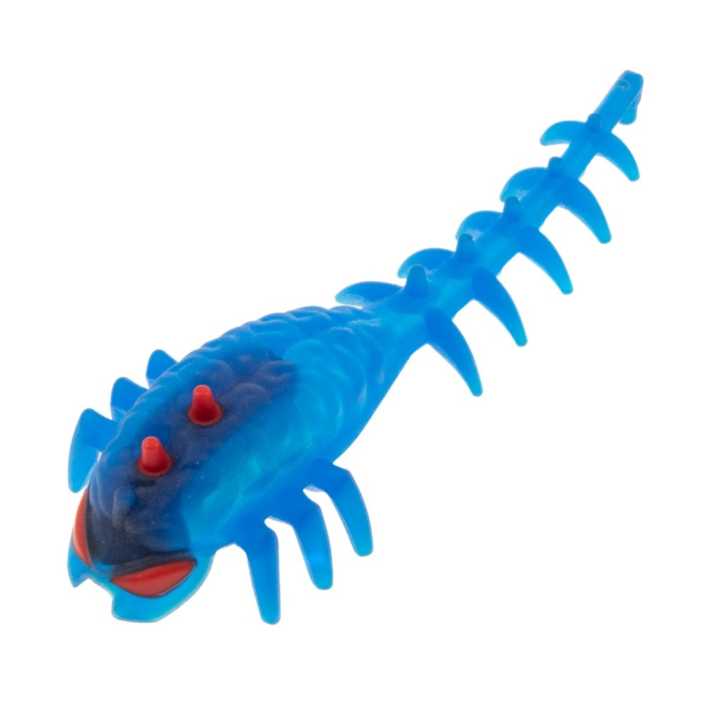 1X Lego Bionicle Hero Factory Brain Transp.Blue Spikes Red Rubber 11164pb01