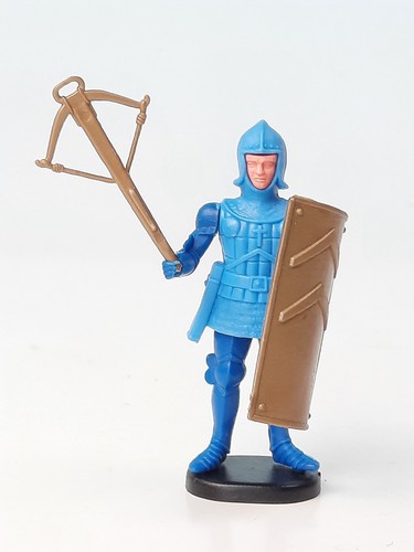 Üei - Ritter mit Armbrüsten blau Zubehör GOLD - D/EU 1987/88 original & gut