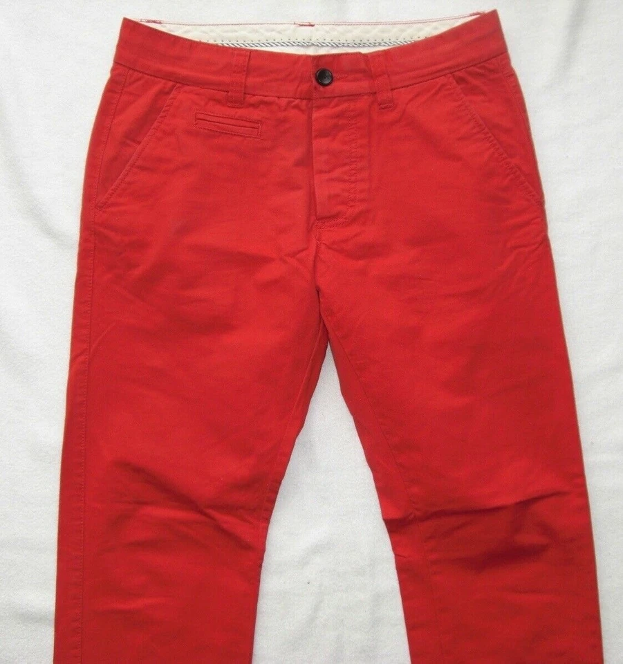 Jack&Jones Hombre Pantalón W31 L34 Modelo Field Chino 30-34 Estado (Muy ) Bueno - Imagen 2 de 4