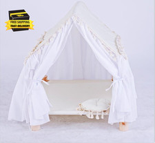Portable Pet Tassels Tents Pet House Tent Dog Kennel Cat Kennel Spring and Summe