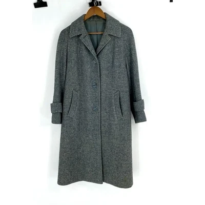 Vintage Harris Tweed Coat In Women's Coats & Jackets for sale | eBay