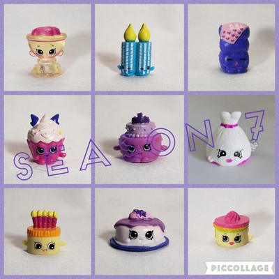 SHOPKINS Season 7 Single Loose Collectible Figures Cake Toppers **U Pick**