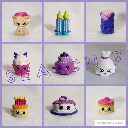 SHOPKINS Season 7 Single Loose Collectible Figures Cake Toppers **U Pick**