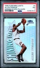 1998 Fleer Brilliants Basketball Pulsars Allen Iverson #8 BGS 9