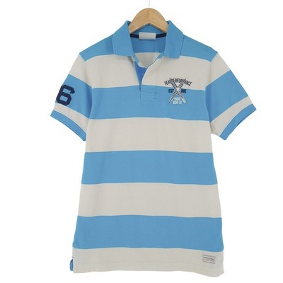 Peak Performance Vintage Polohemd Gestreift Lässig Nv0 Größe S