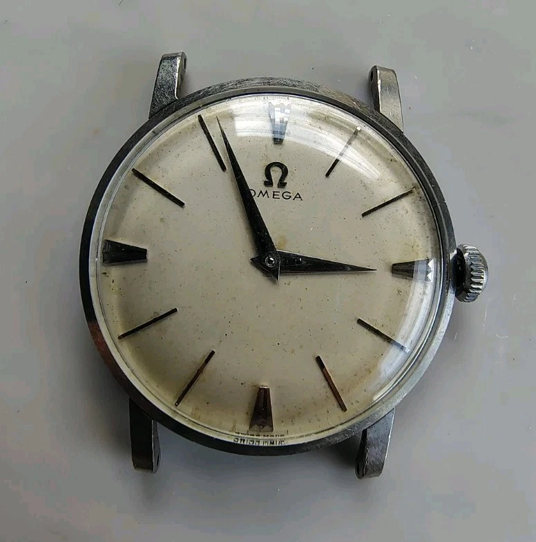 Lote de relojes Omega Seamaster Cal 511 vintage para hombre funciona para restauración Foto 2 de 4