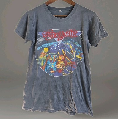 Vtg Aerosmith World Tour T Shirt Medium 1979 Toys In The Attic Band Concert Tee