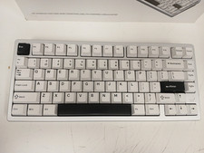 Wobkey Rainy 75 Lite Silver Keyboard Keycaps,...