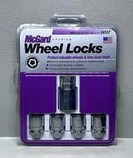 New Sealed Mcgard 24157 Wheel Lock Rear Front