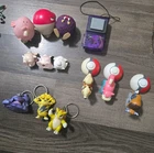 Mini Pokemon Figures And Keychains Tomy Figures, Burger king Spinning Tops,